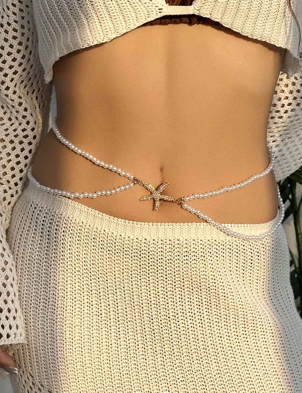 Trendy Starfish Beaded Tassel - DippedShop Wholesale - #8355