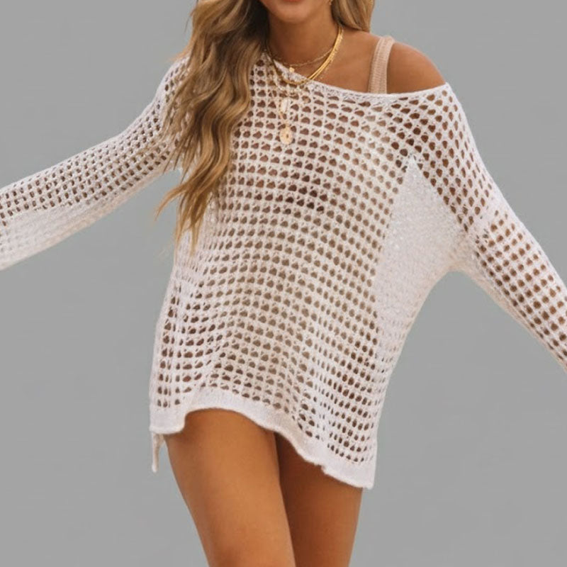 Sexy Hollow Out Top - DippedShop Wholesale - #4675