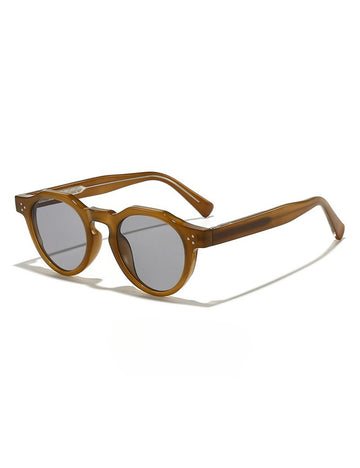 Retro Round Polarized Sunglasses - DippedShop Wholesale - #8643