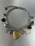 Heart Pearl Vintage Necklace - DippedShop Wholesale - #0099