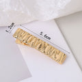 Cute Creative Gold Shell Duckbill Hair Clip MK2MBEP6W6HCP377