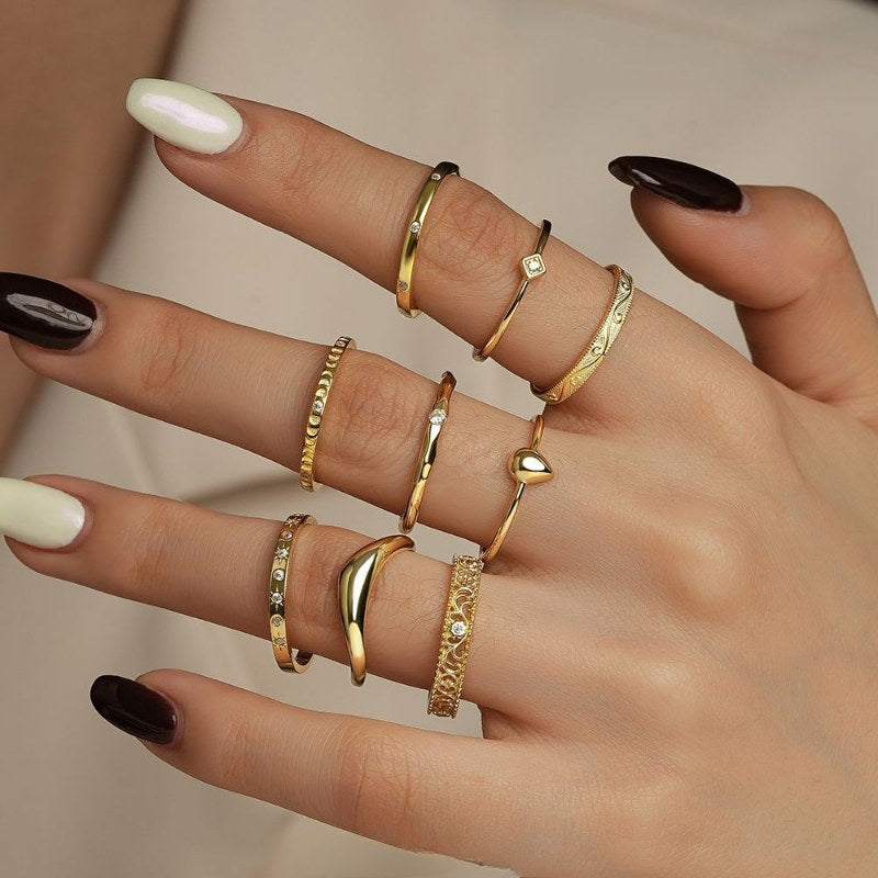 Simple Zircon Geometric Single Rings DP25B803
