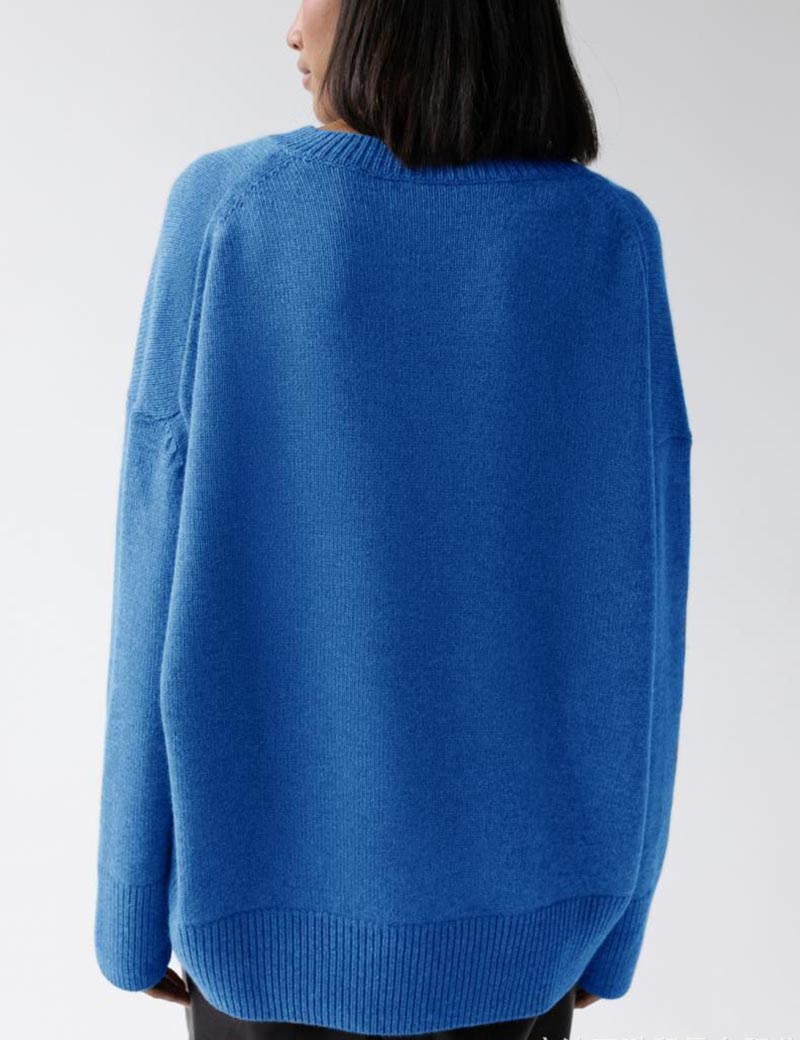 Simple Soft Solid Color Ribbed Knit Top DP25E523