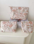 Fresh Large Capacity Floral Jacquard Makeup Bag MK2BW6W10BOB392