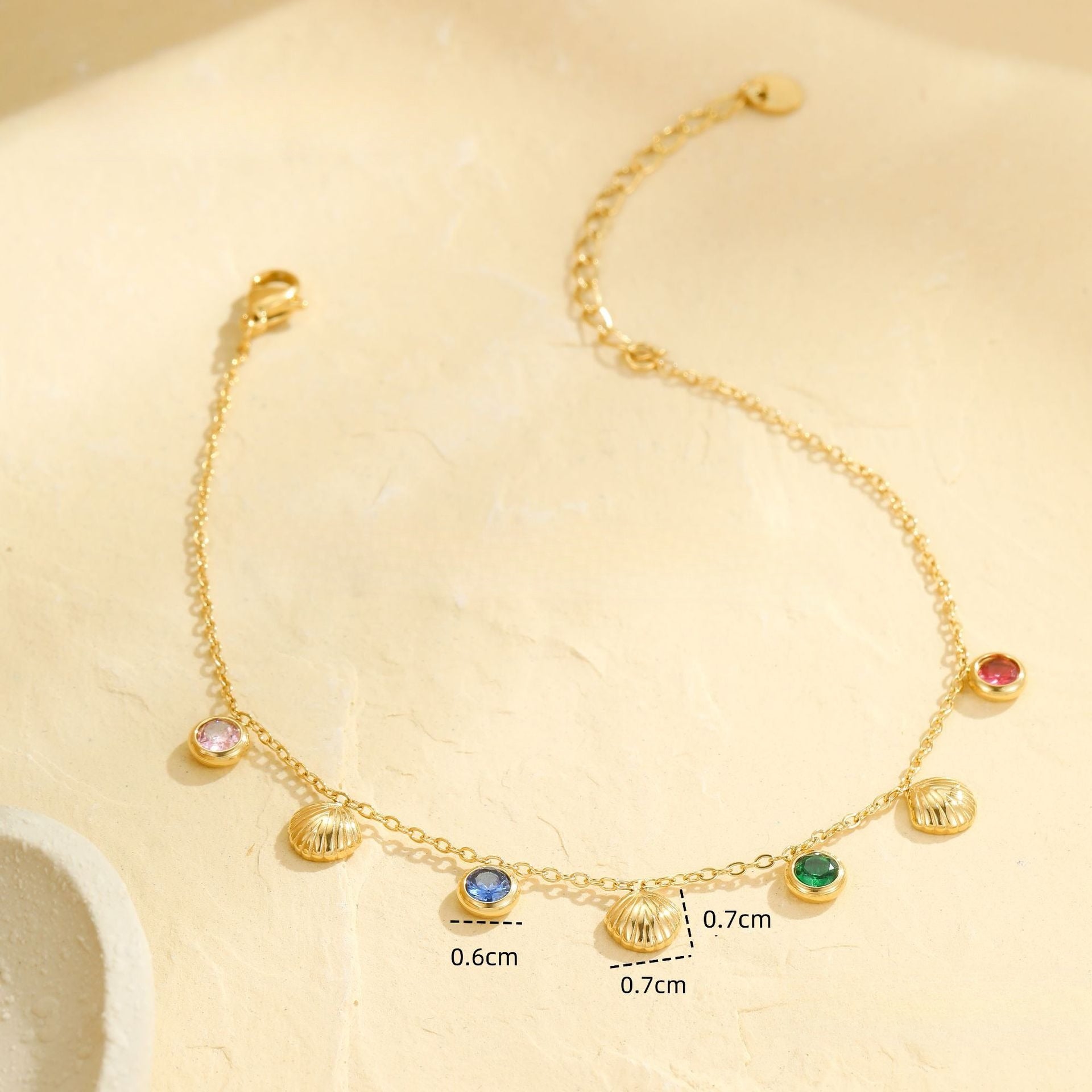 Stylish Multi Color Rhinestone - DippedShop Wholesale - #5379