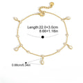 Minimalist Sparking Zirconia D - DippedShop Wholesale - #5843
