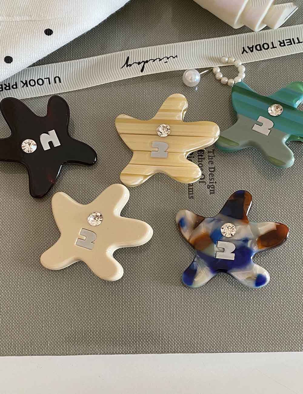 Star Shape Hair Clip - DippedShop Wholesale - #2723