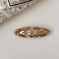 Minimalist Oval Hair Clip - DippedShop Wholesale - #2579