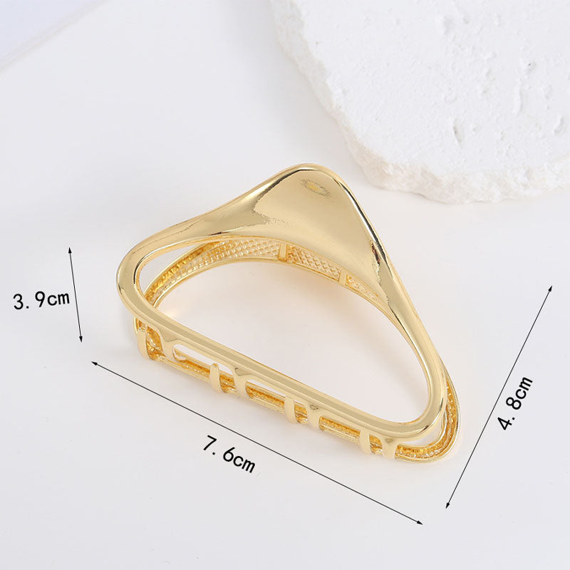 Minimalist Gold Plated Cloud Hair Claw MK2MBEP6W6HCP382