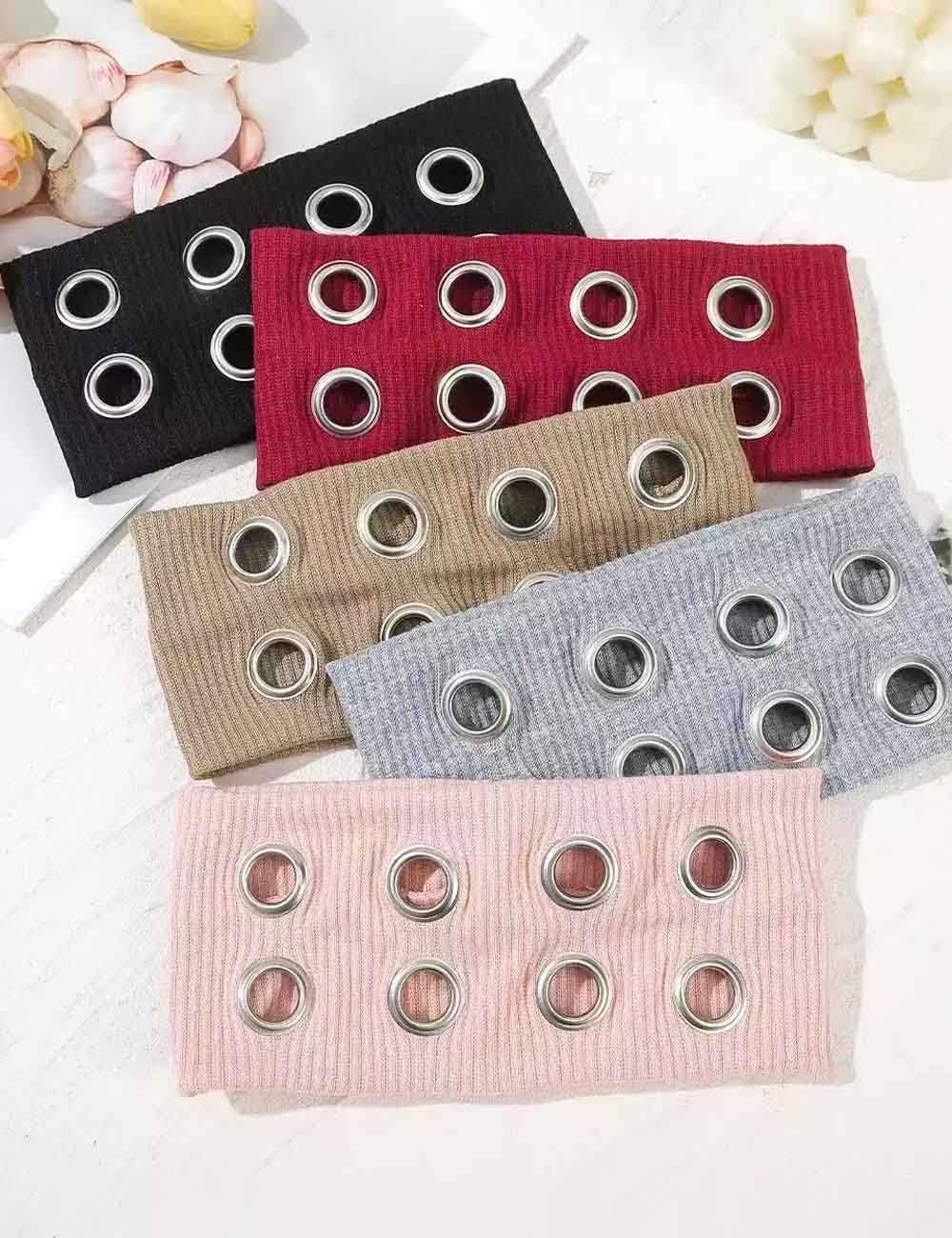 Punk Grommet Headband - DippedShop Wholesale - #1571