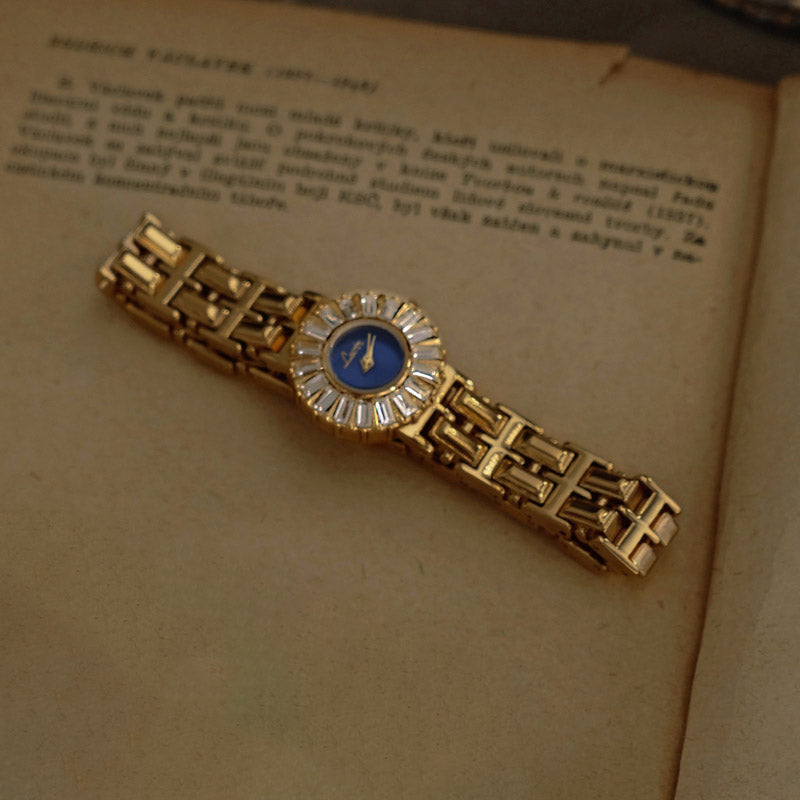 Vintage Gold Quartz Watch - DippedShop Wholesale - #9443