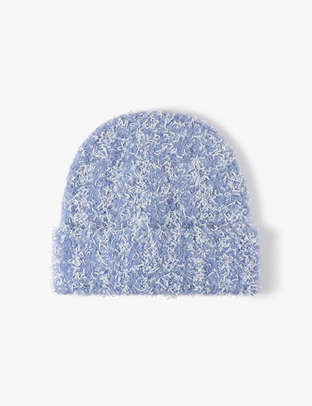 Soft Fuzzy Solid Color Thicken Knit Beanie DP25F643