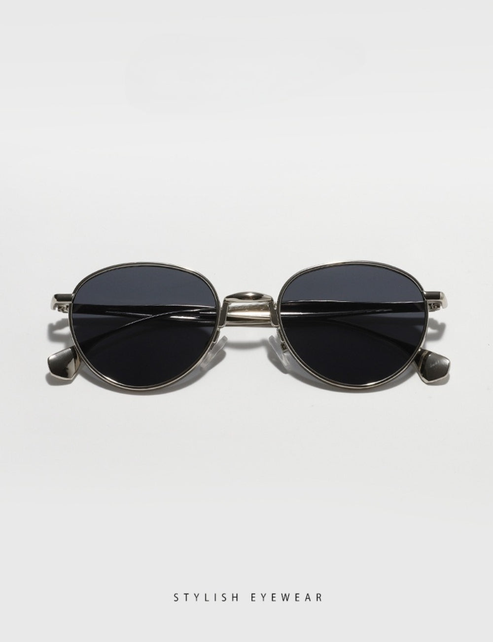 Metal Oval Frame Sunglasses - DippedShop Wholesale - #0227