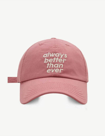 Sweet Letter Embroidered Baseball Caps DPJBC0107