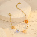 Elegant Gold Plated Daisy Link - DippedShop Wholesale - #4051