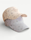 Cute Flower Print Embroidery Outdoor Baseball Cap MK2BW6W6HAT82