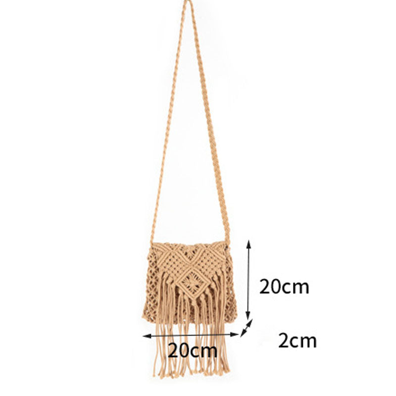 Boho Handmade Crossbody Bag - DippedShop Wholesale - #1507