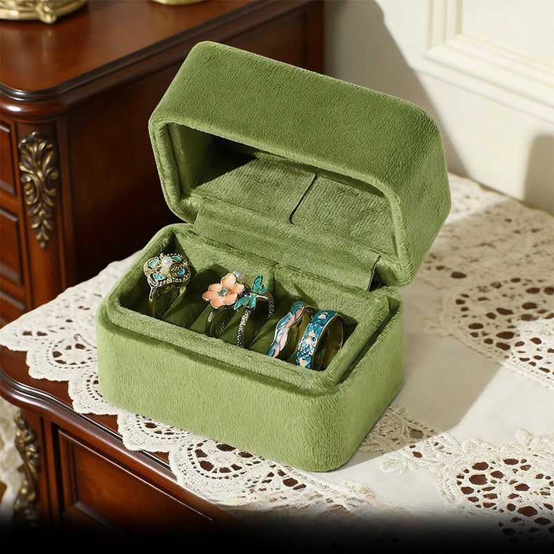 Stylish Solid Color Portable Jewelry Case 8CW6BOB291L