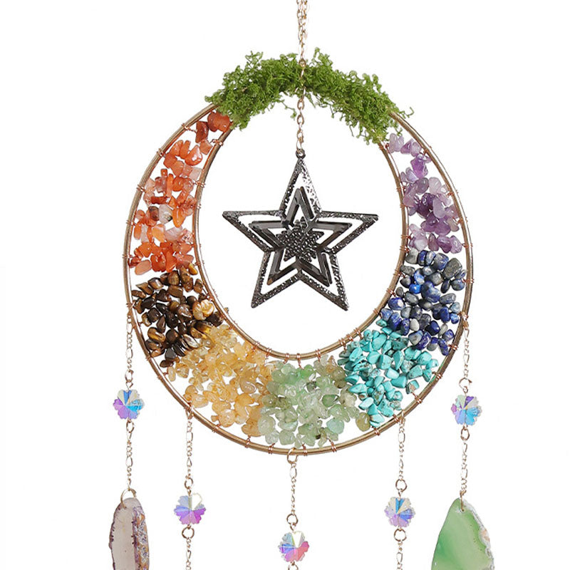 Moon Agate Suncatcher - DippedShop Wholesale - #5139