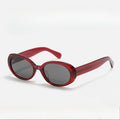 Polarized Oval Frame Sunglasses - DippedShop Wholesale - #0483