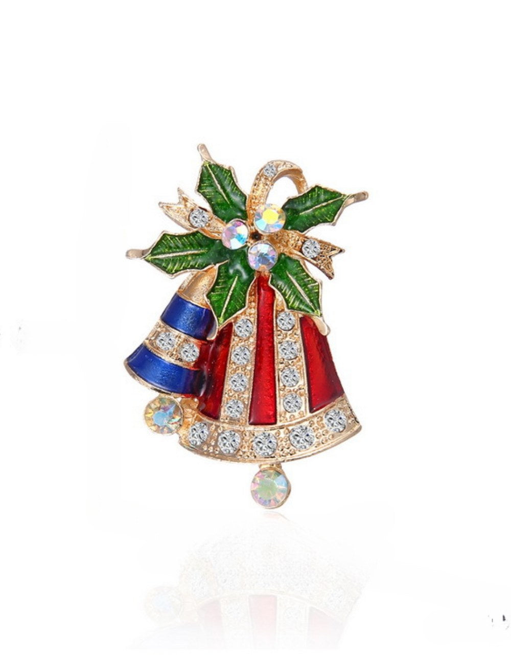 Christmas Rhinestone Simple Metal Brooches DPJB1938