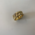 Vintage Double Lyered Heart Rh - DippedShop Wholesale - #7107