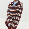 Vintage Striped Polo Shirt - DippedShop Wholesale - #6403