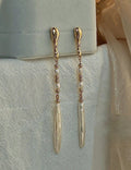 Baroque Pearl Dangle Earrings - DippedShop Wholesale - #9987