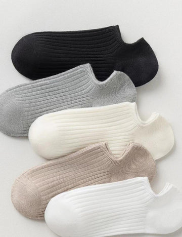 Casual Striped No-Slip Low Cut Socks DP25H754