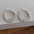 Electroplated 3D Openwork Earrings - DippedShop Wholesale - #2083