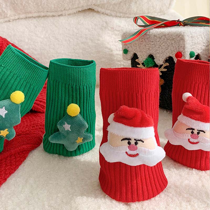 Christmas Creative Cartoon Thick Crew Socks DP25G751
