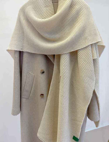 Winter Solid Color Soft Thick Cape Scarf DP25G598