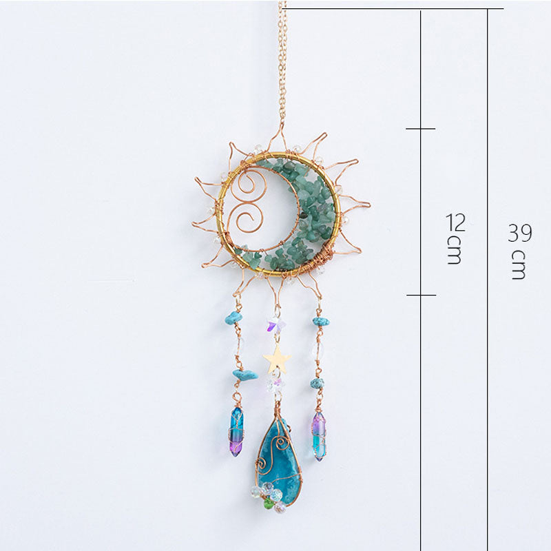 Natural Stone Sun Catcher - DippedShop Wholesale - #4499
