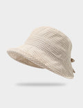 Casual Bowknot Wide Brim Outdoor Bucket Hat MK2BW6W6HAT76