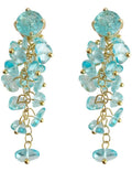 Transparent Glass Beaded Earrings - DippedShop Wholesale - #6883