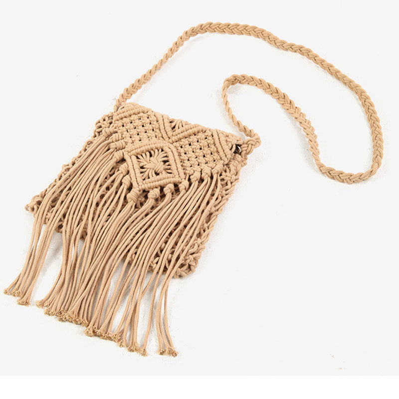 Boho Handmade Crossbody Bag - DippedShop Wholesale - #0435