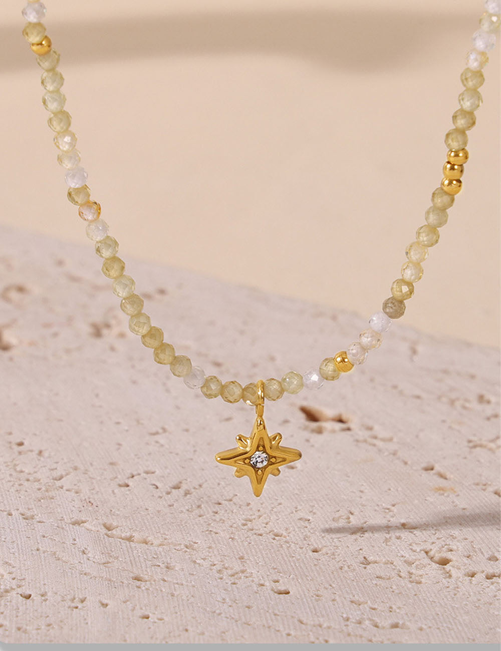 Zirconia Starburst Choker Necklace - DippedShop Wholesale - #8211