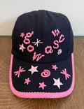 Star Embroidery Baseball Cap - DippedShop Wholesale - #3619