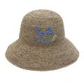 Handmade Flower Embroidery Straw Hat - DippedShop Wholesale - #7299