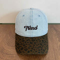 Retro Patchwork Leopard Print Embroidered Baseball Cap MK2BW6W6HAT84