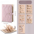 Multi Color Butterfly Jacquard Jewelry Organizer Bag 8CW6BOB356L