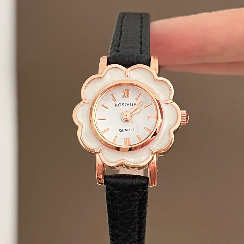 Flower Dial Analog Watch - DippedShop Wholesale - #4051
