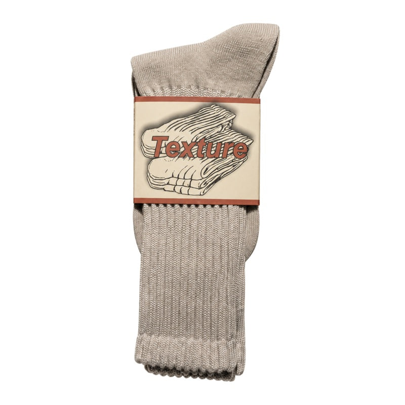 Solid Color Chunky Ribbed Cotton Socks 6W8FSO659