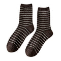 Winter Color Contrast Striped Warm Scrunch Socks 6W8FSO677
