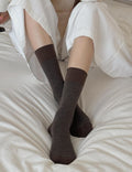Simple Striped Polka Dot Crew Socks 6W8FSO696