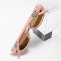 Chic Oval Frame Polarized Sunglasses MK2PPIM6W6GSG211