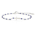 Cross Bead Chain Bracelet - DippedShop Wholesale - #8035