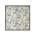 Vintage Floral Print Soft Square Silk Scarf 6W6NSC207