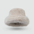 Imitation Rabbit Fur Bucket Hat - DippedShop Wholesale - #9747