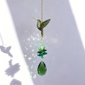 Cute Hummingbird Green Tree Crystal Sun Catcher 6H7HLS193
